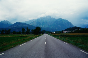 Photo of the road ahead.