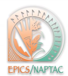 The logo of NAPTAC, the Native American Parent Technical Assistance Center