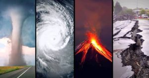Montage of natural disaster images