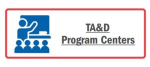 Graphic from the listing of TA&D Program Centers
