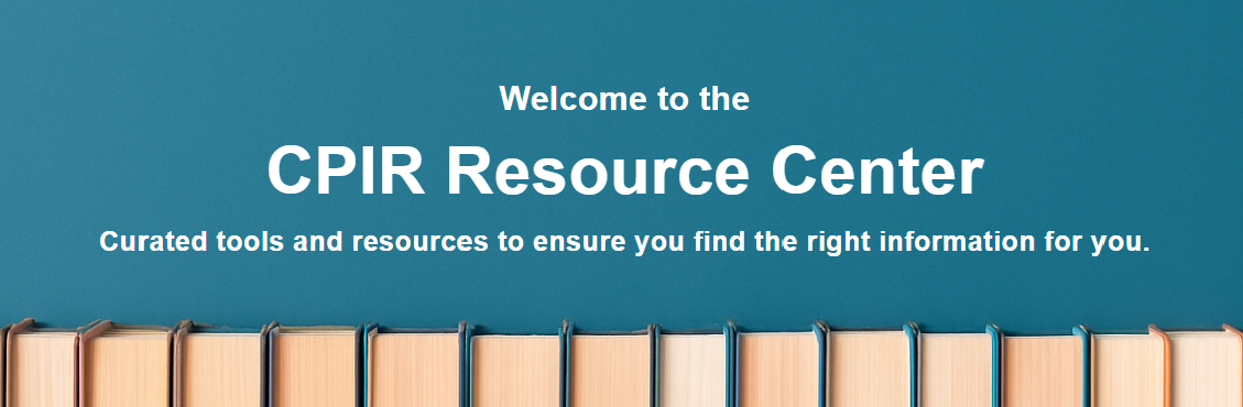 Image on the CPIR Resource Center Page