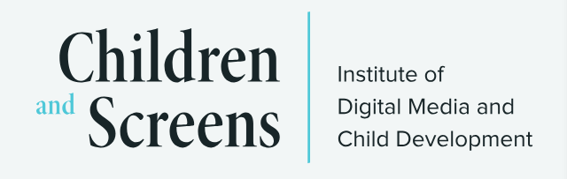 Image of Children and Screens Logo
